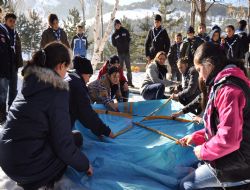 İzciler zirvede buluştu